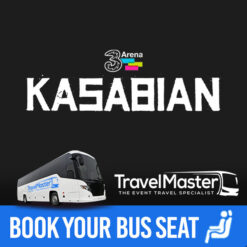 Bus to Kasabian 3Arena Dublin | 11th Nov 2024 | Nationwide Return Service