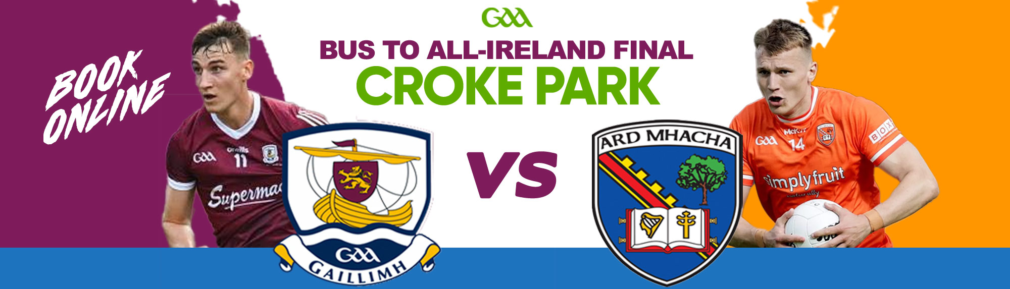 Galway Bus To All-Ireland SFC Final, Galway V Armagh, Croke Park 28th ...