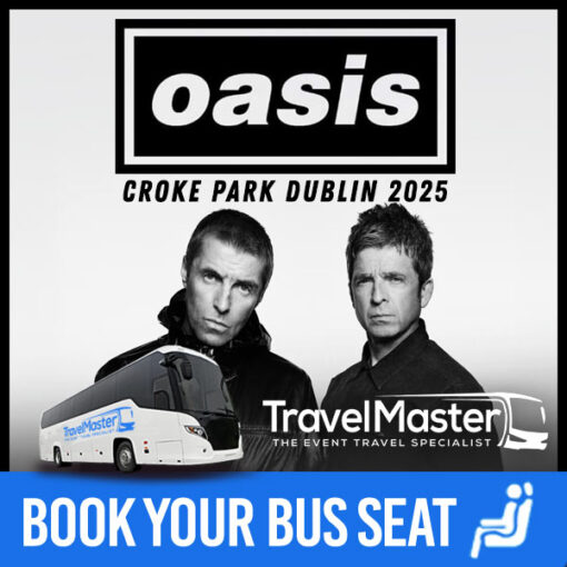 Bus to Oasis Croke Park Dublin 2025 Nationwide Return Service