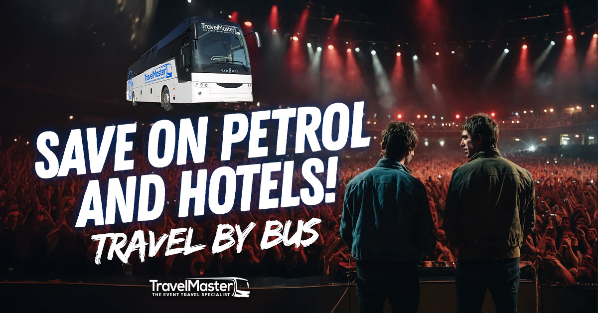 Irish Concert Travel Bus to Oasis Croke Park Dublin