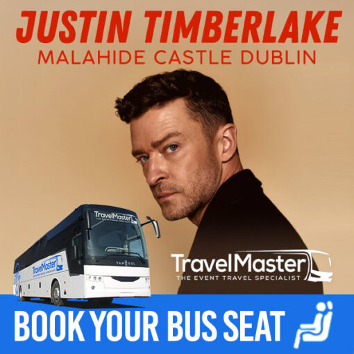 Bus to Justin Timberlake Malahide Castle Dublin 2025