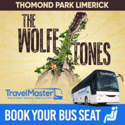 Bus to Wolfe Tones Thomond Park Limerick 2025