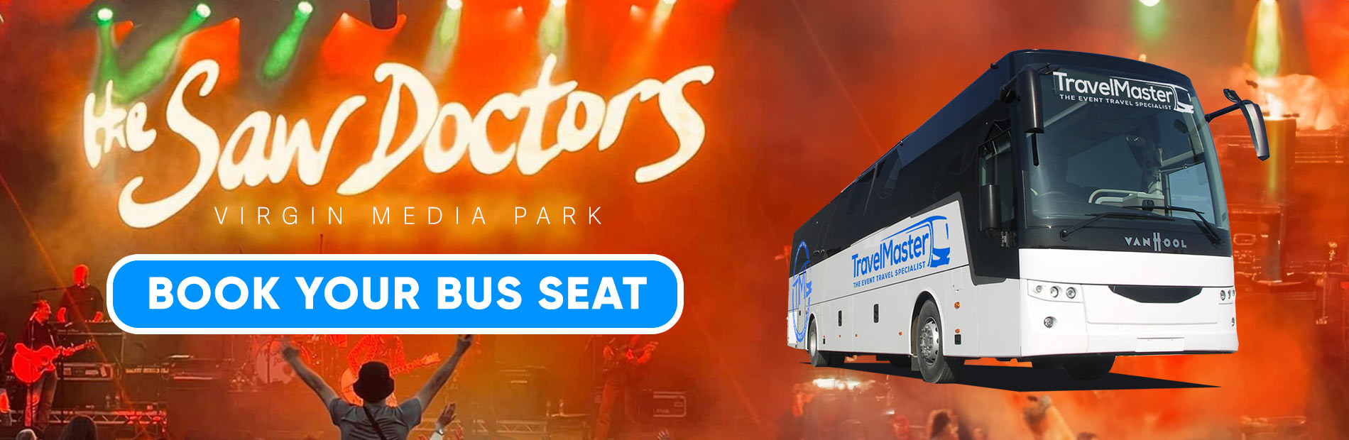 Bus to the Saw Doctors Virgin Media Park Cork