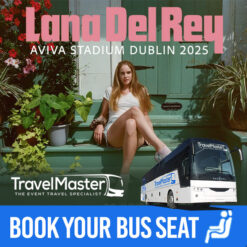 Bus to Lana Del Rey Aviva Stadium 2025