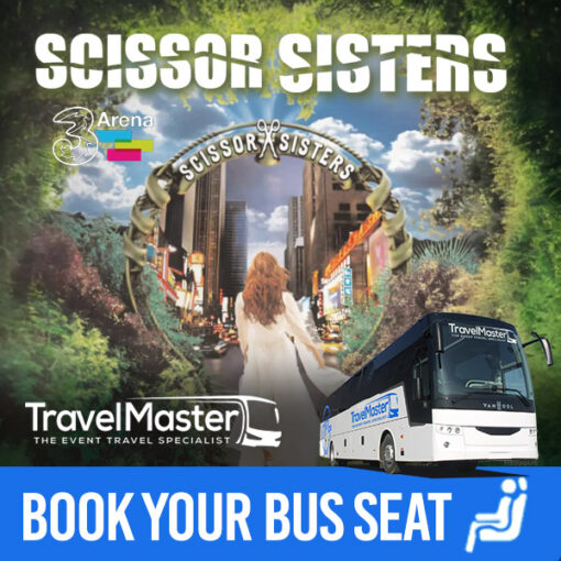 Bus to Scissor Sister 3Arena Dublin 2025