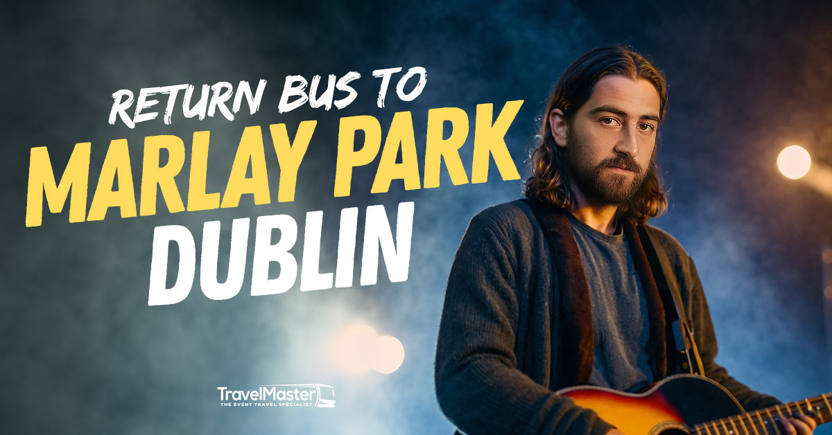 Concert bus to Marlay Park Dublin