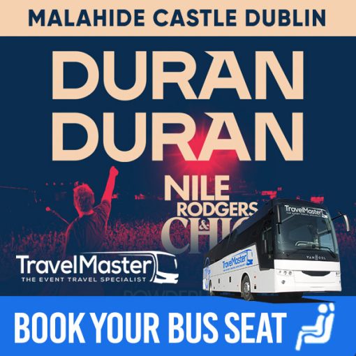 Bus Duran Duran Malahide Castle Dublin 2025