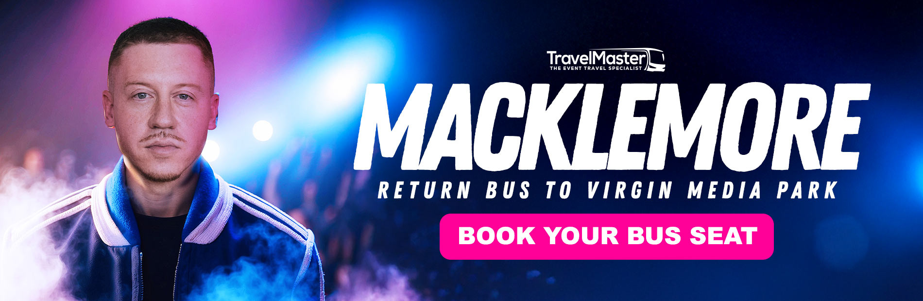 Bus to Macklemore Virgin Media Park Cork