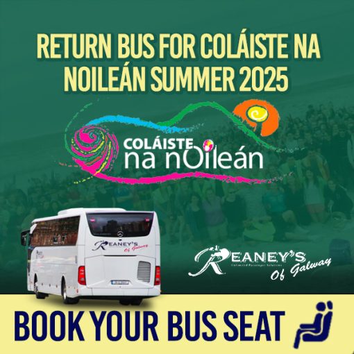 Return Bus for Coláiste na nOileán Summer 2025