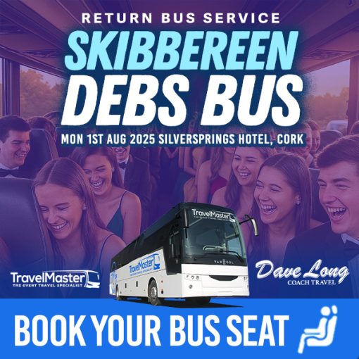 Bus to Skibbereen Community School Debs Ball, Fri 1st August 2025