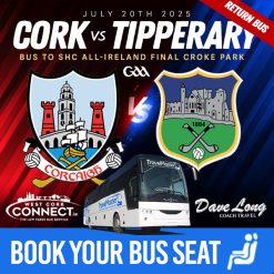 Bus To Cork v Tipperary All-Ireland Hurling Final Croke Park 2025 20th July