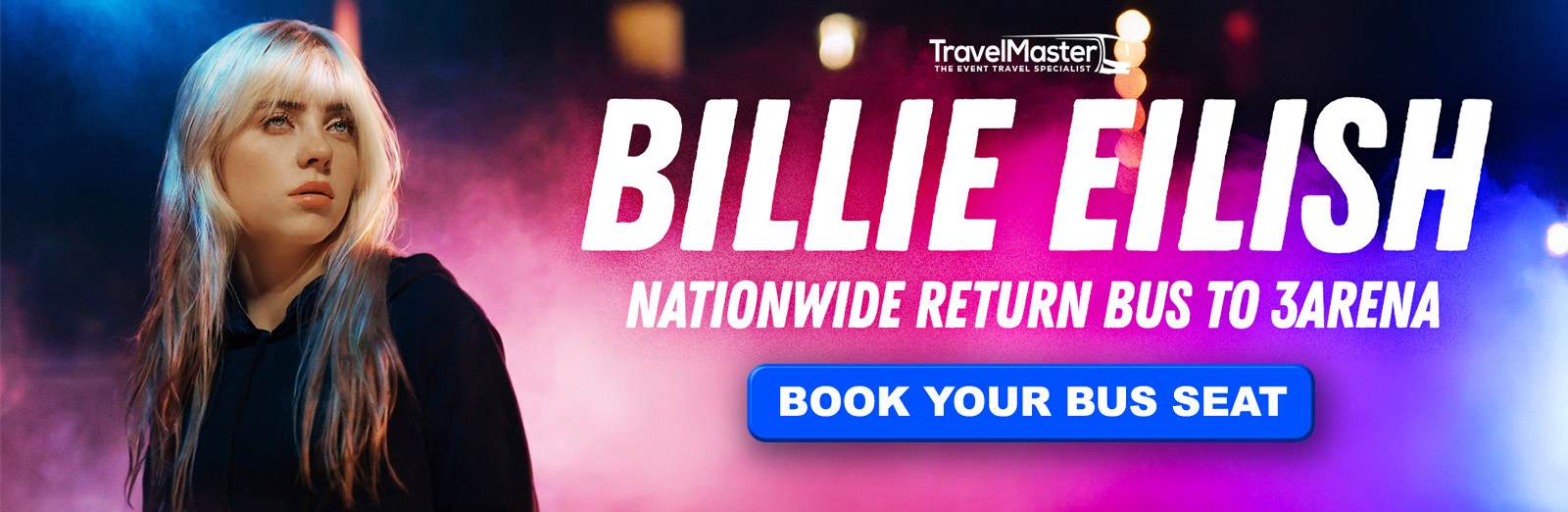 Bus to Billie Eilish 3Arena Dublin