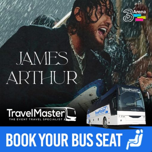 Bus to James Arthur 3Arena Dublin 2026