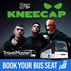 Bus to Kneecap 3Arena Dublin 2025