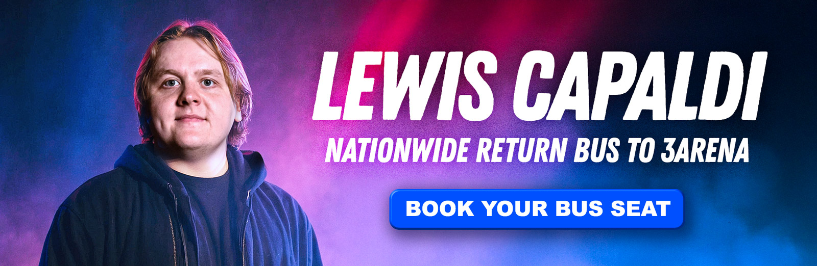 Bus to Lewis Capaldi 3Arena Dublin 2025