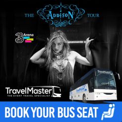 Bus to Addison Rae 3Arena Dublin 2025