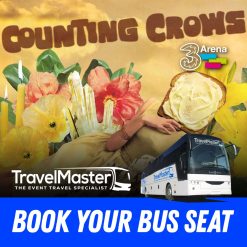 Bus to Counting Crows in the 3Arena Dublin - Nationwide Return