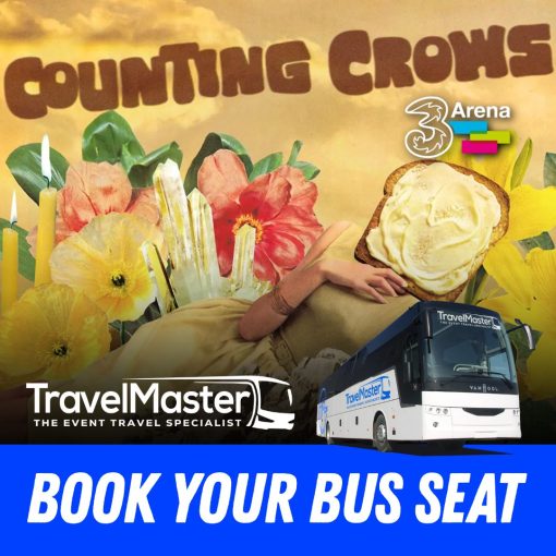 Bus to Counting Crows in the 3Arena Dublin - Nationwide Return
