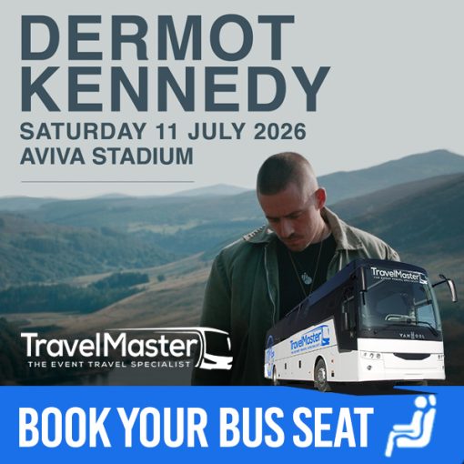 Bus to Dermot Kennedy Aviva Stadium Dublin 2026