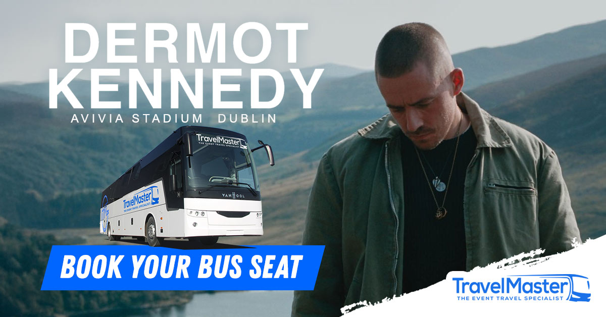 Bus To Dermot Kennedy In The AVIVA Stadium Dublin 2026 Nationwide Return Bus To Dermot Kennedy Aviva Stadium Dublin 2026 SHARE 