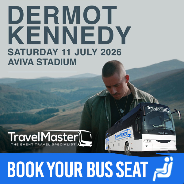 Bus to Dermot Kennedy Aviva Stadium Dublin 2026