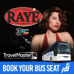 Bus to Raye 3Arena Dublin 2026