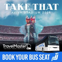 Bus to Take That Aviva Stadium Dublin 2026