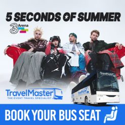 Bus to 5Seconds of Summer 3Arena Dublin 2026