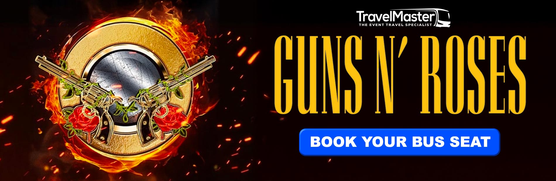 Bus to Guns and Roses 3Arena Dublin 2026