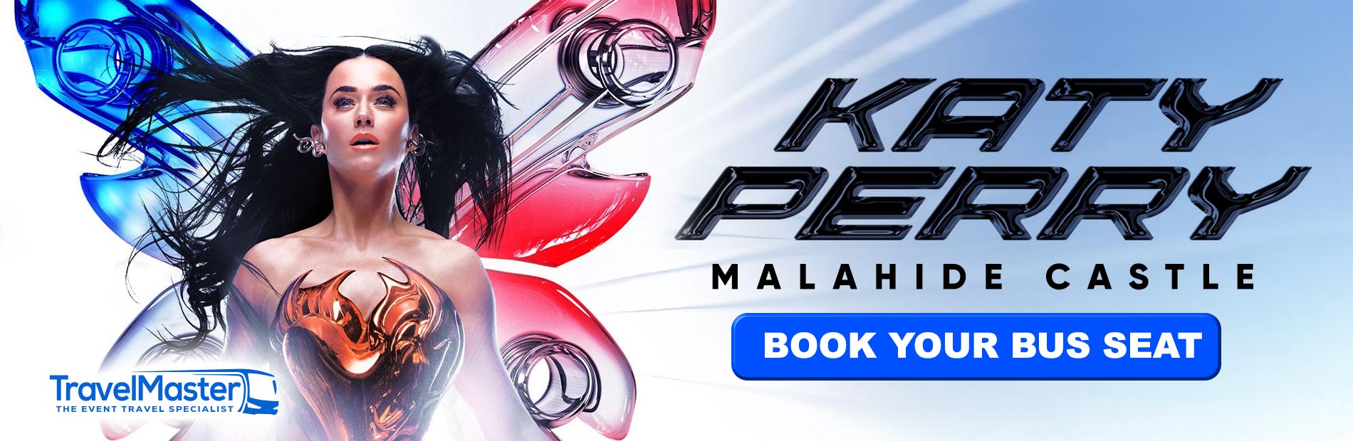 Bus to Katy Perry Malahide Castle Dublin 2026