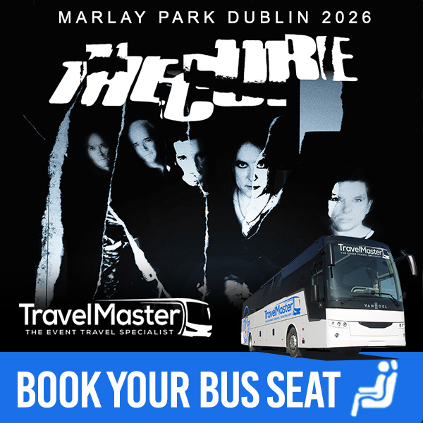Bus to the Cure Marlay Park Dublin 2026.