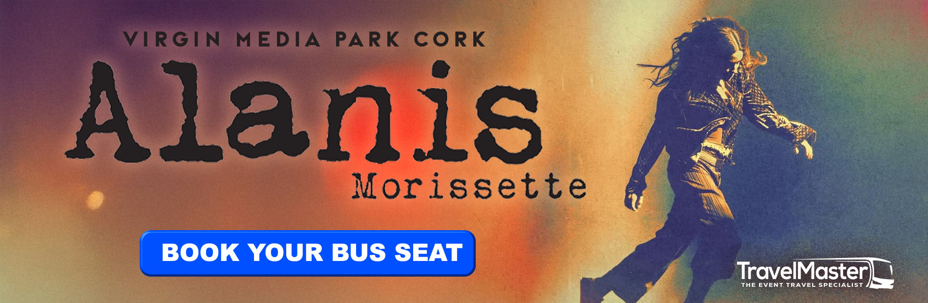 Bus to Alanis Morissette Virgin Media Park Cork 2026