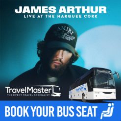 Bus to James Arthur Live at the Marquee Cork 2026