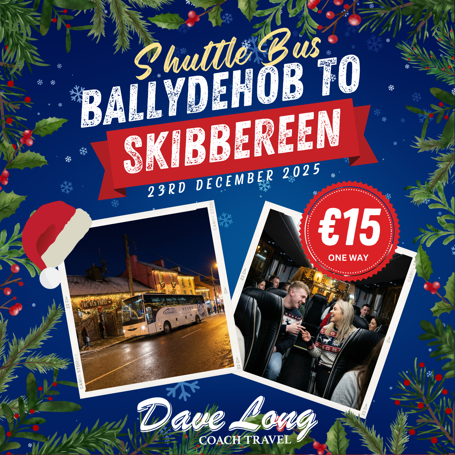 Shuttle Bus from Ballydehob to Skibbereen 2025