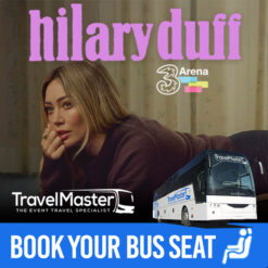 Bus to Hilary Duff 3Arena Dublin 2026