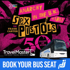 Bus to SEX PISTOLS 3Arena Dublin 2026