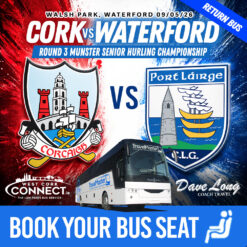 Bus to Cork Waterford Round 3 SHC Huring 09-05-26