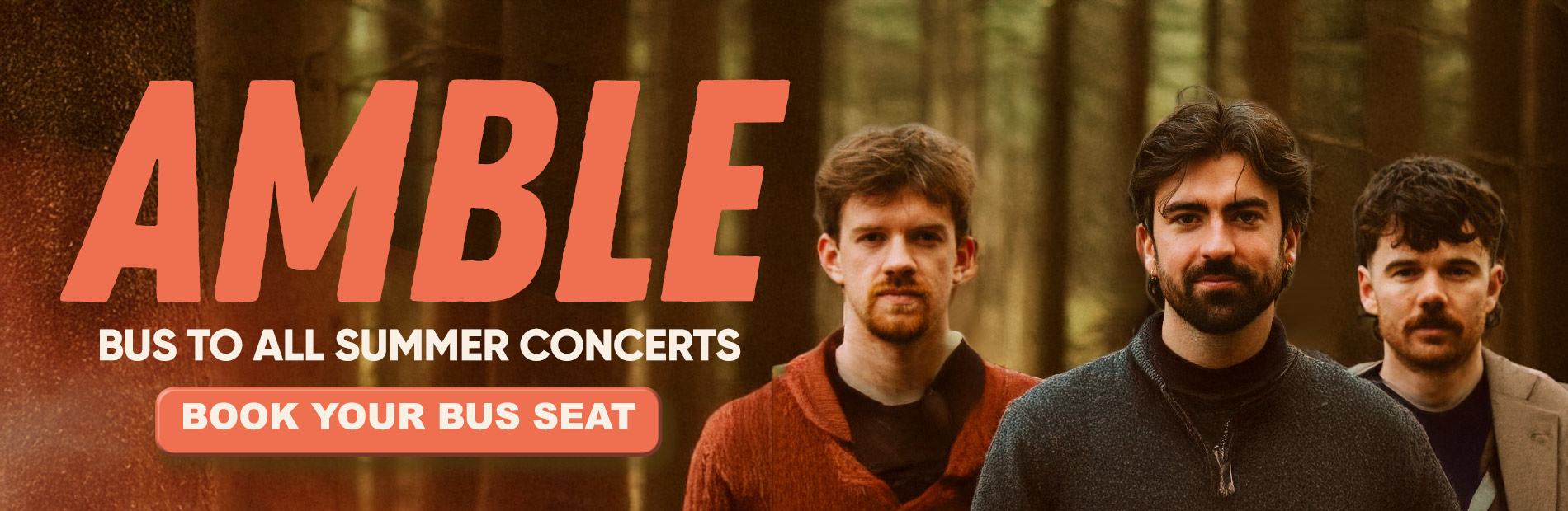 Bus to Amble Concerts - Nationwide Return