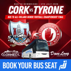 Bus to All-Ireland Minor Football Championship Final - Cork v Tyrone - Newbridge 5th July 2026