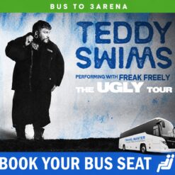 Bus to Teddy Swims 3Arena Dublin 2027 - Nationwide Return