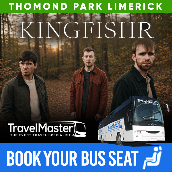 Bus to Kingfishr Thomond Park Limerick 2027
