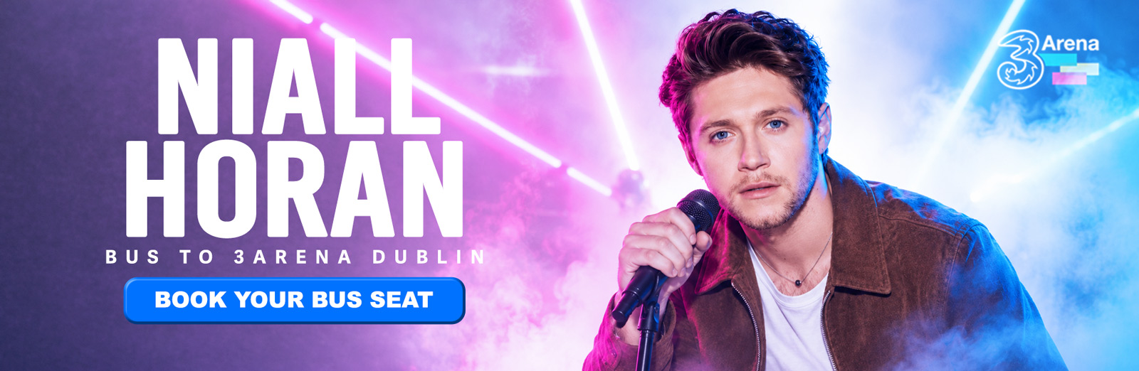 Bus to Niall Horan 3Arena Dublin 2026 Banner